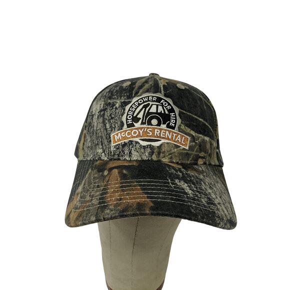 Rare SAMPLE McCoys Rental Centers Camo Hat Strapback - Not For Retail Sale - Picture 1 of 12